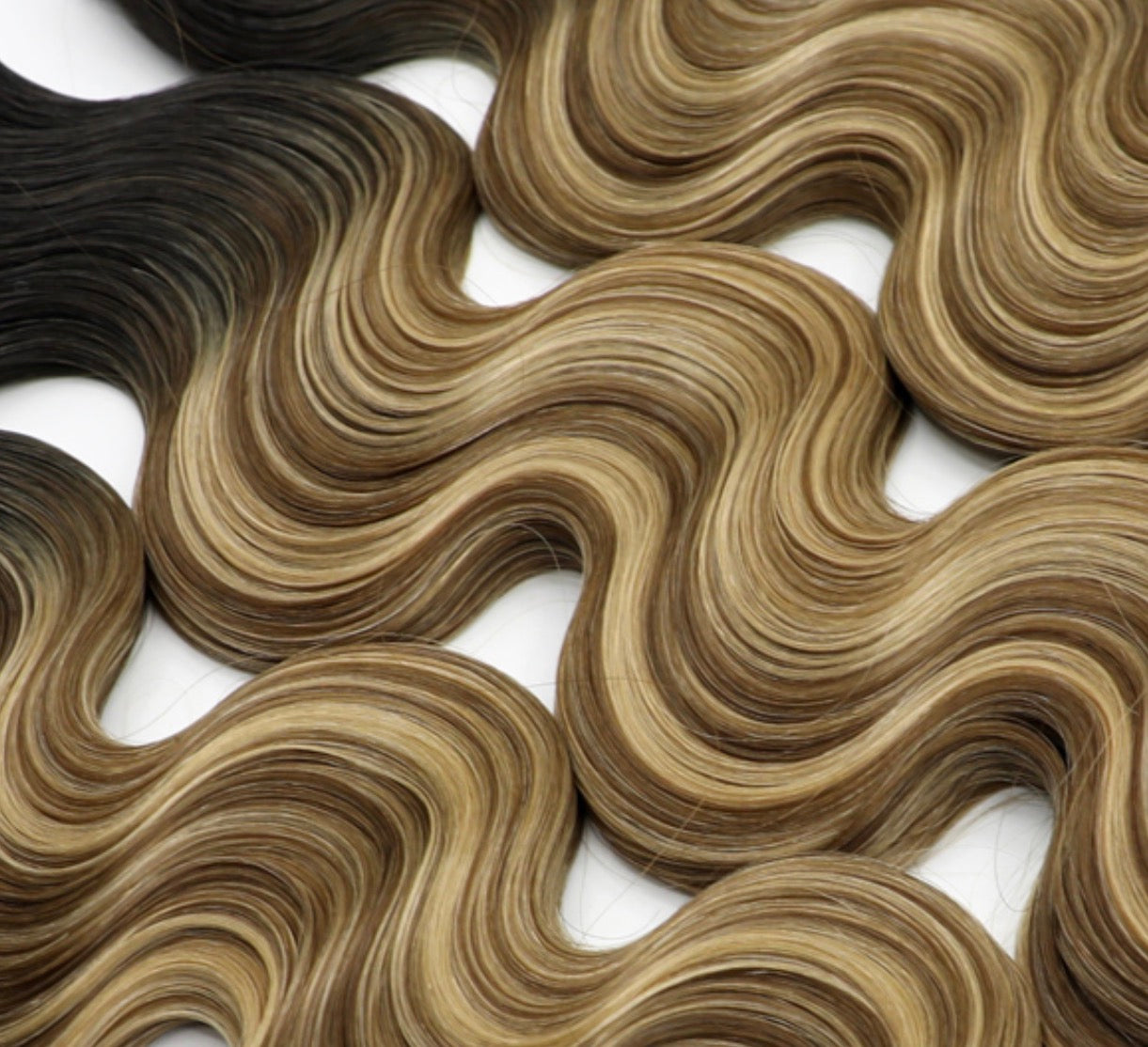 Blonde South Wavy Keratin Tips